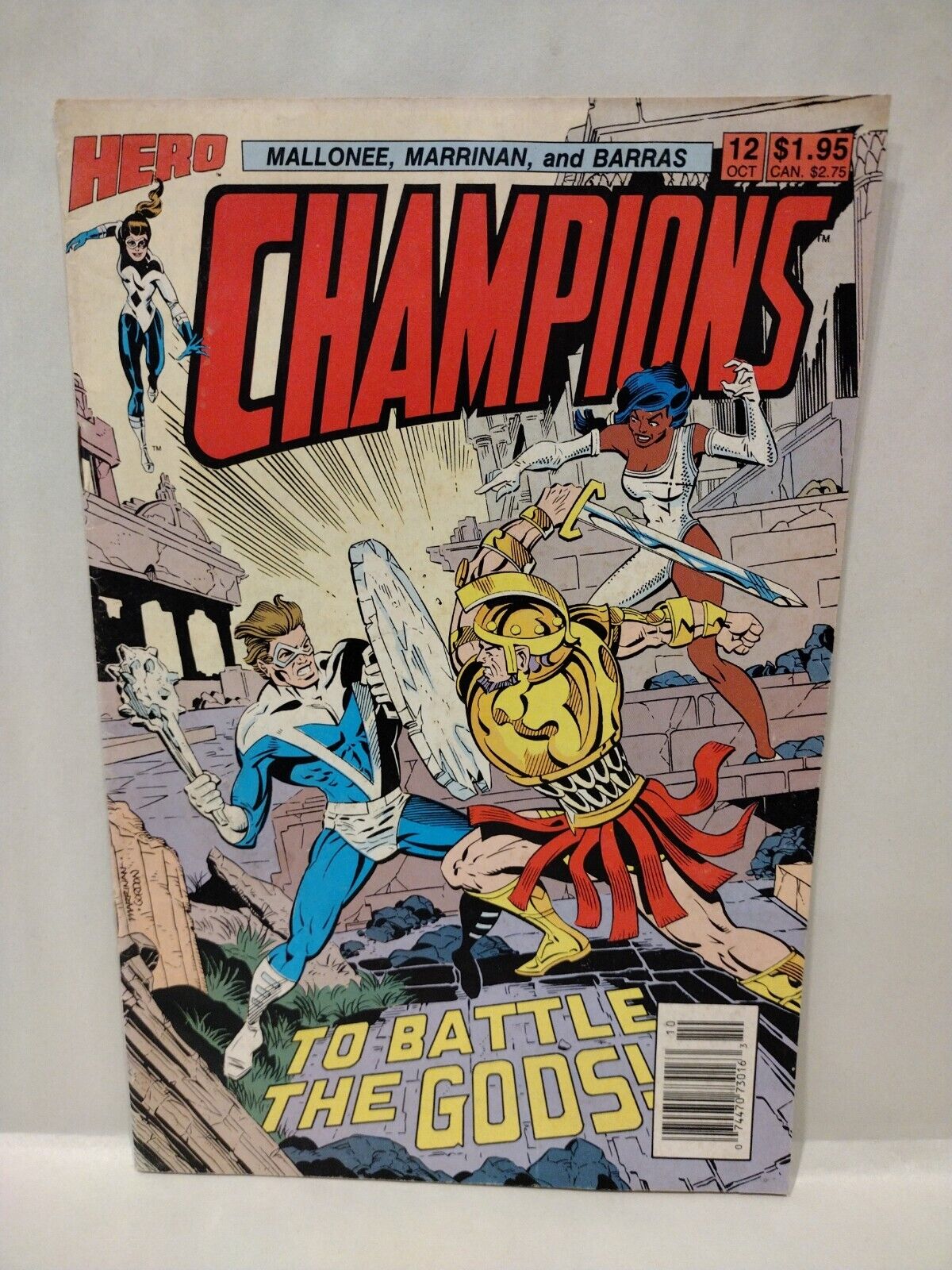 Champions Vol 2 (1988) Hero Comic Lot 8 9 11 12 Annual 1 Marrinan Mallonee