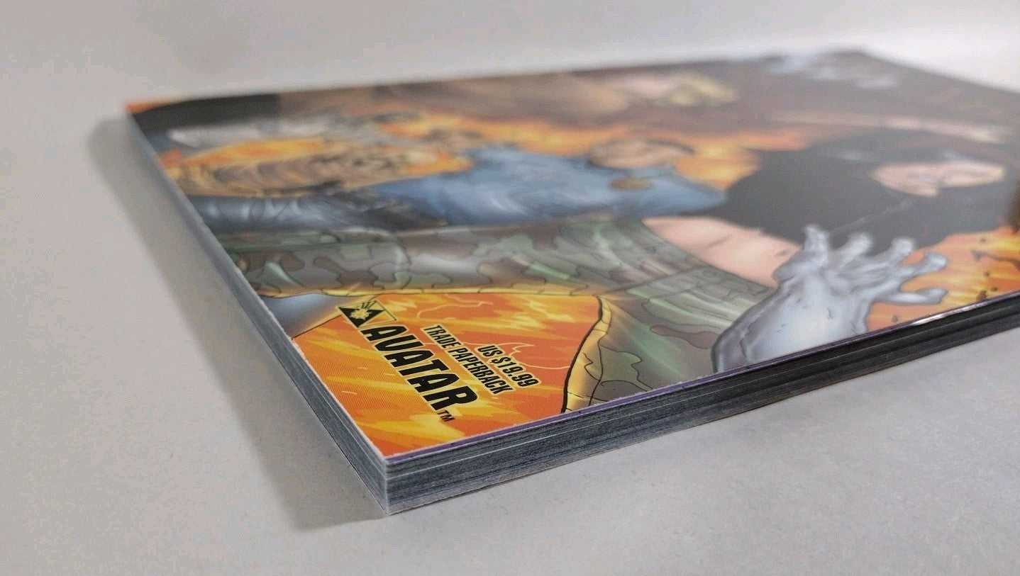 Warren Ellis Black Gas (2007) Avatar Press TPB SC Island Zombie Horror New