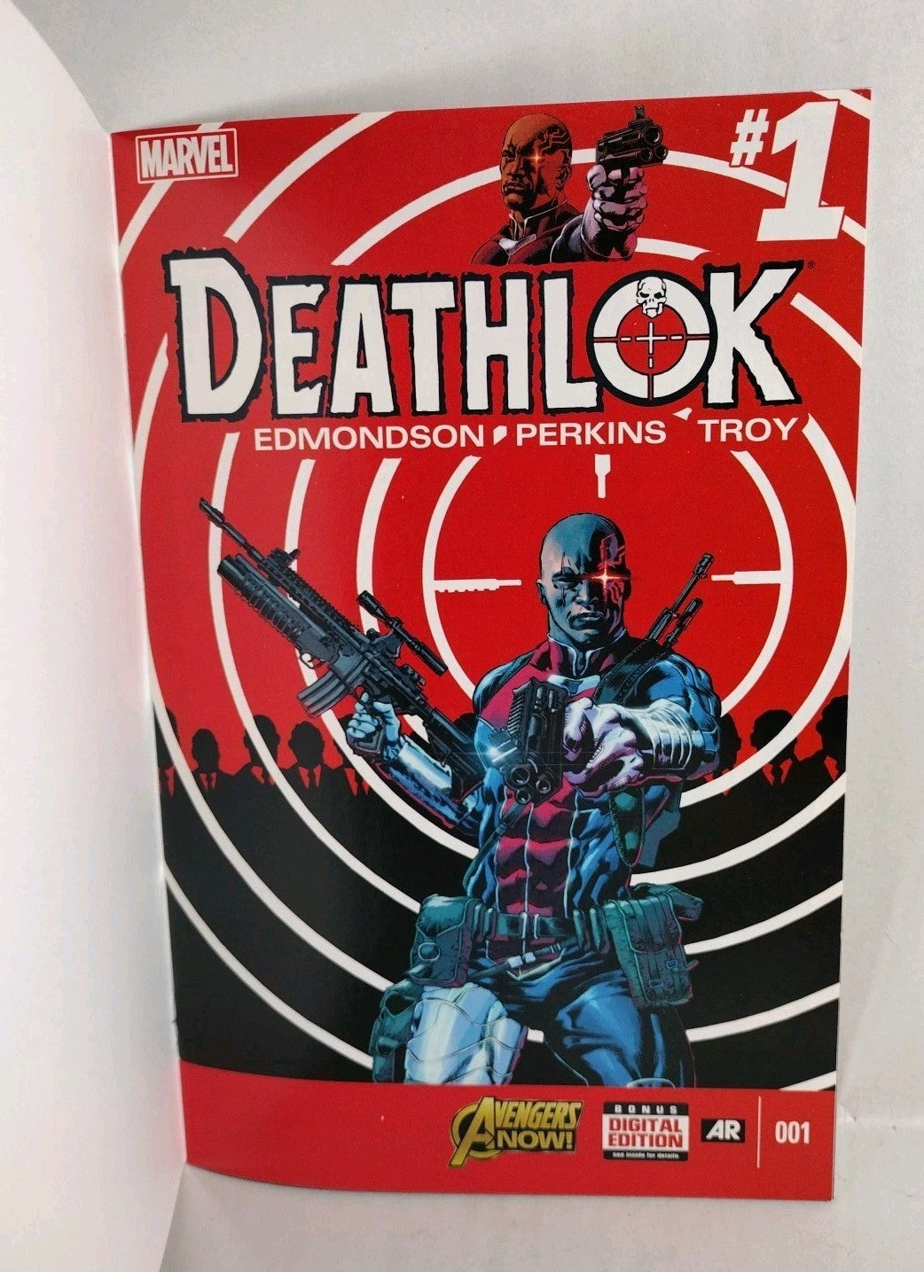 Deathlok #1 (2014) Marvel Blank Sketch Variant Cover Comic New NM