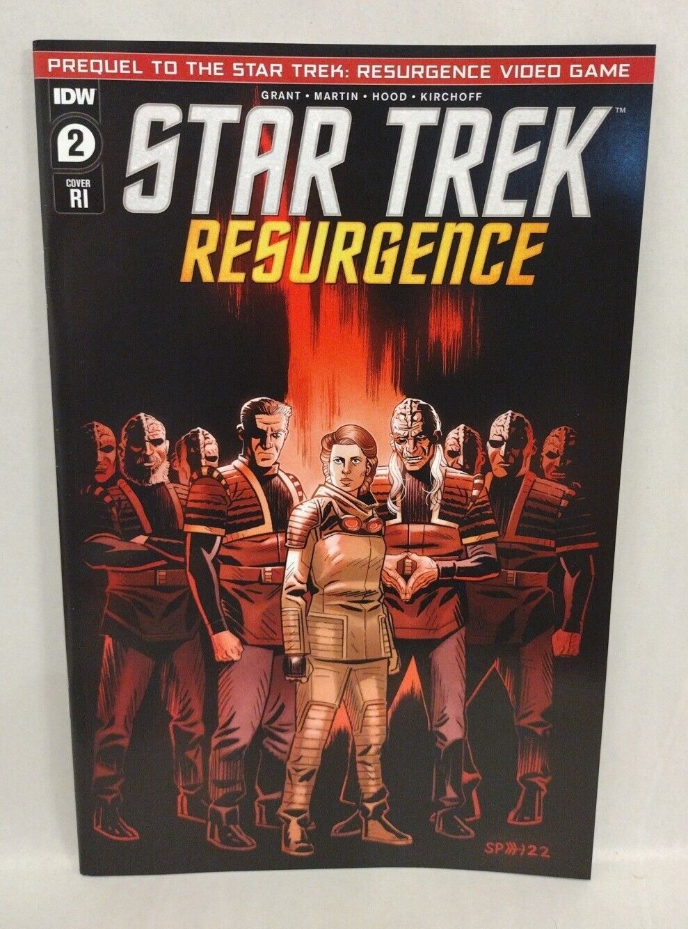 Star Trek Resurgence (2022) IDW #1 2 Retailer Incentive Variant Comic Set NM