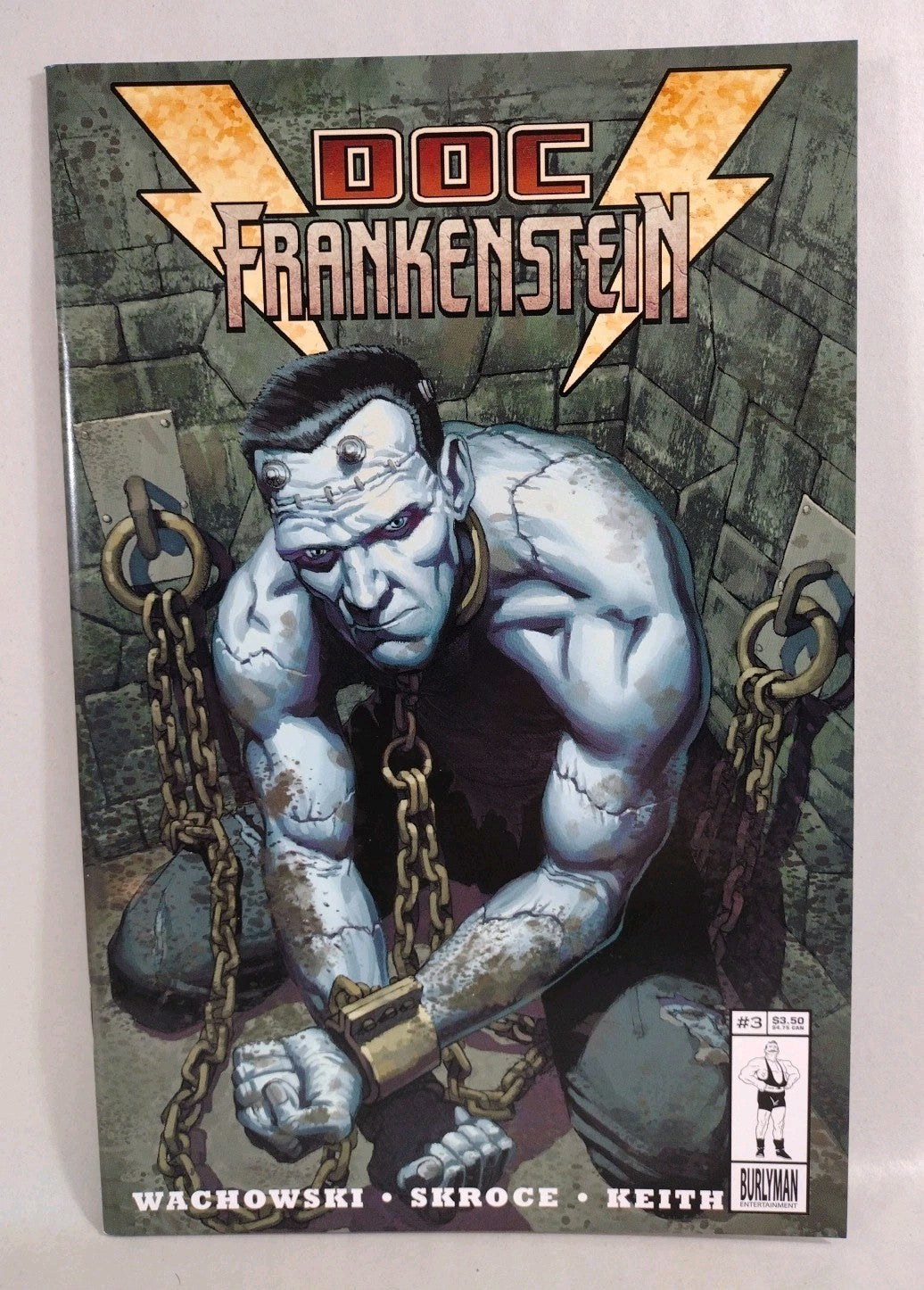 Doc Frankenstein (2004) Burlyman Comic Lot Set #1 2 3 4 5 Skroce Wachowski NM