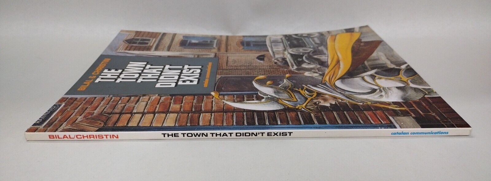 The Town That Didn't Exist (1989) Catalan TPB Enki Bilal Pierre Christin 1st VG