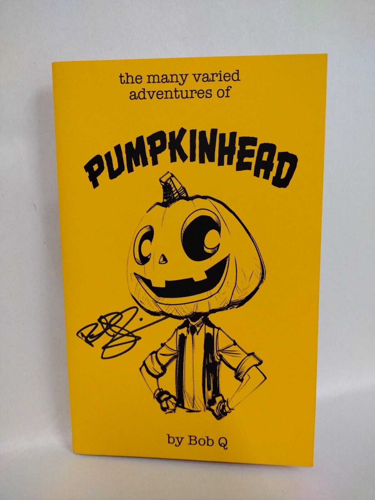 Pumpkinhead Ashcan One-Shot Comic Robert Quinn Signed W Sketch Bob Q Horror NM
