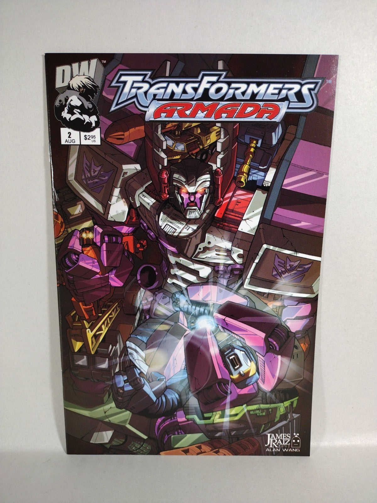 Transformers Armada (2002) DW Comic Lot #1 2 3 4 5 6 8 PREVIEW +Holo-Foil Var