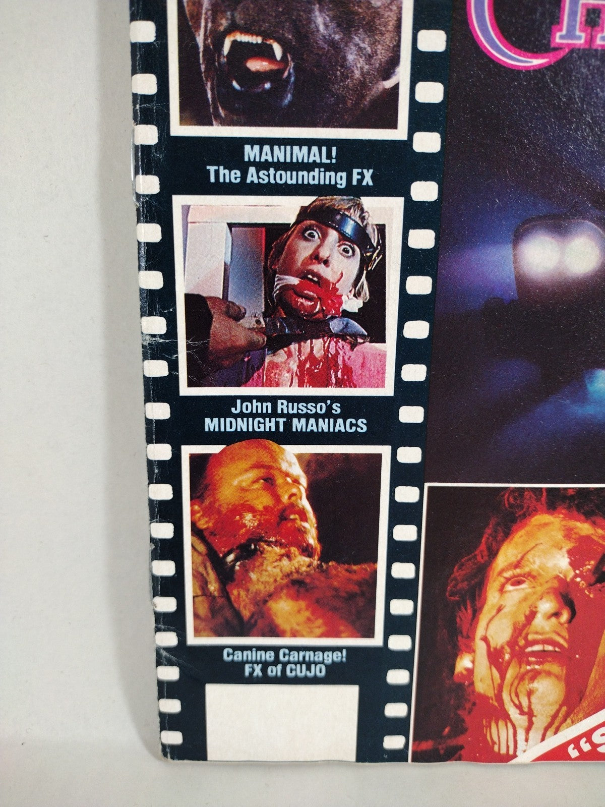 FANGORIA Magazine #32 (1984) Friday The 13th Poster Christine CHUD Cujo GD