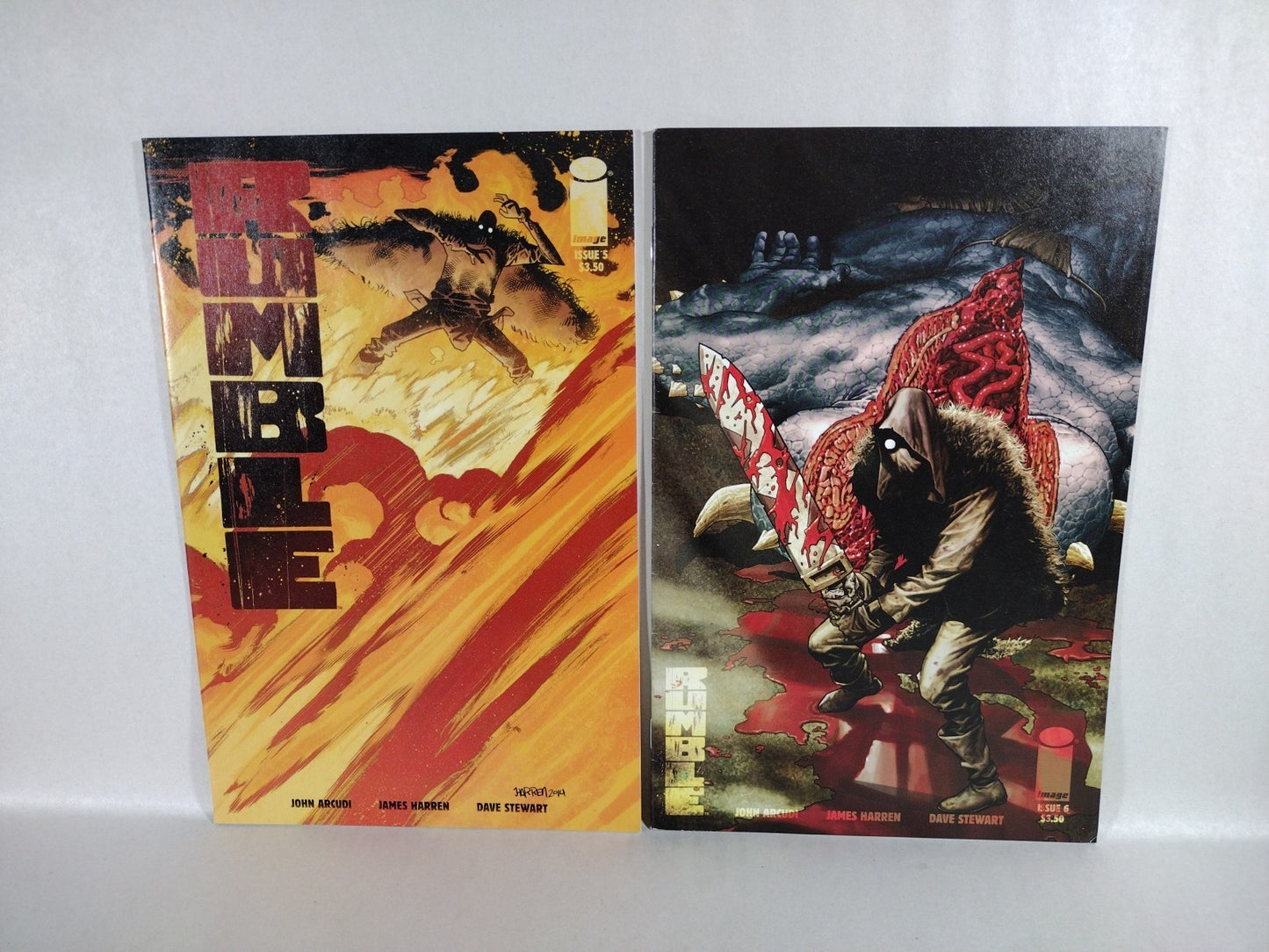 Rumble (2017) Image Comic Lot Set #1-7 10 11 Arcudi Rubin Harren VF-NM