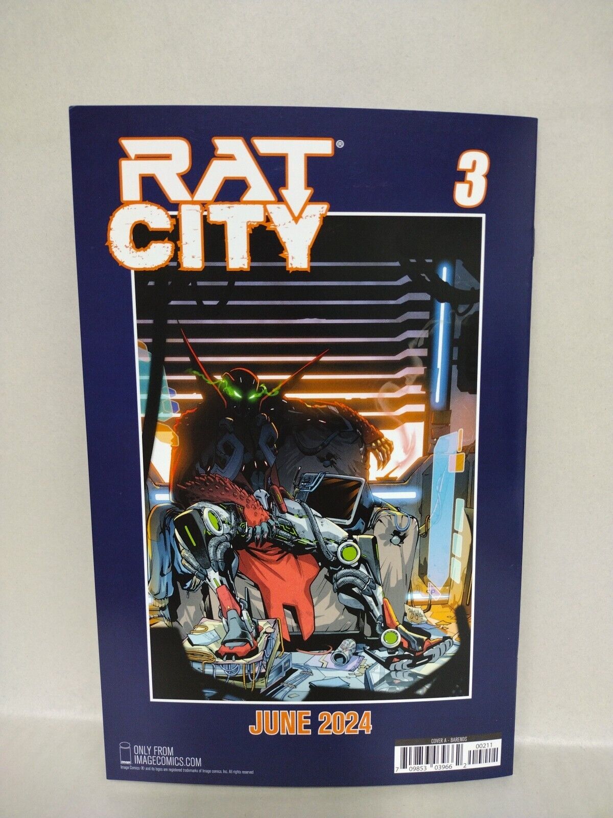 Rat City #2 (2024) Image Comic Cover A 1st App Owain Rhys Spawn Universe NM