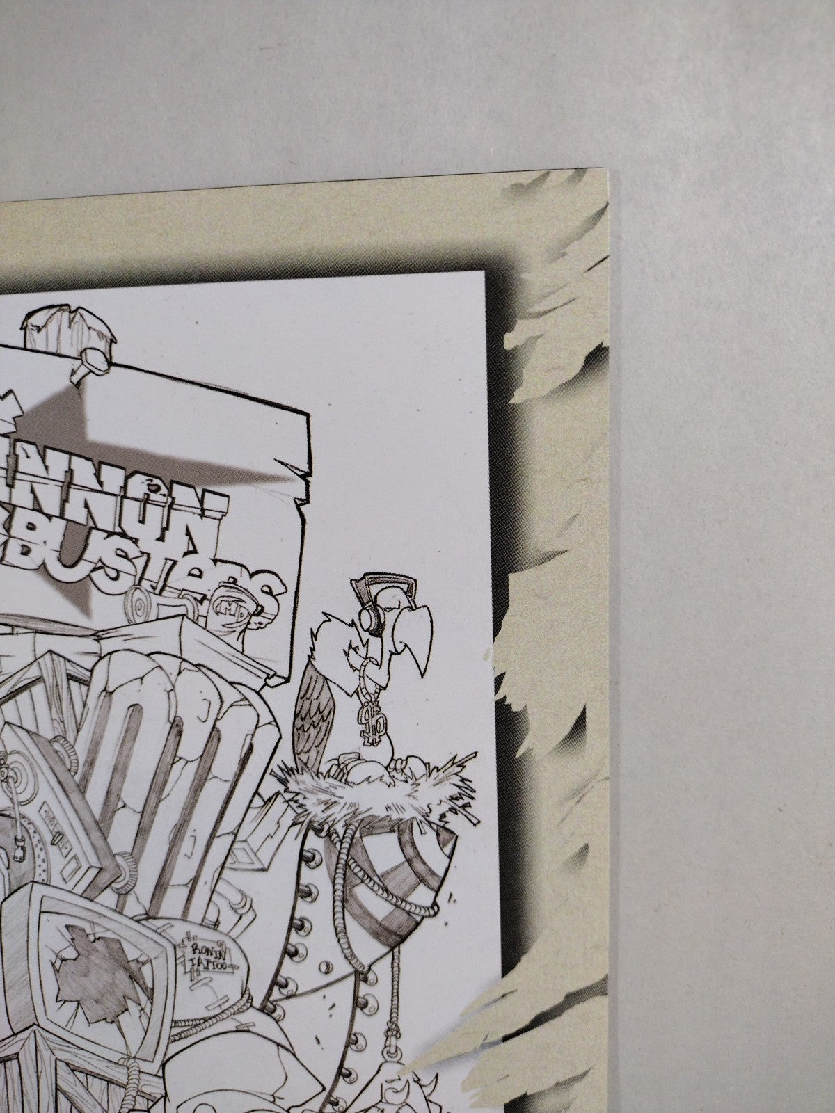 Cannon Busters #0 (2004) UDON SDCC Exclusive Preview Comic Character Guide NM