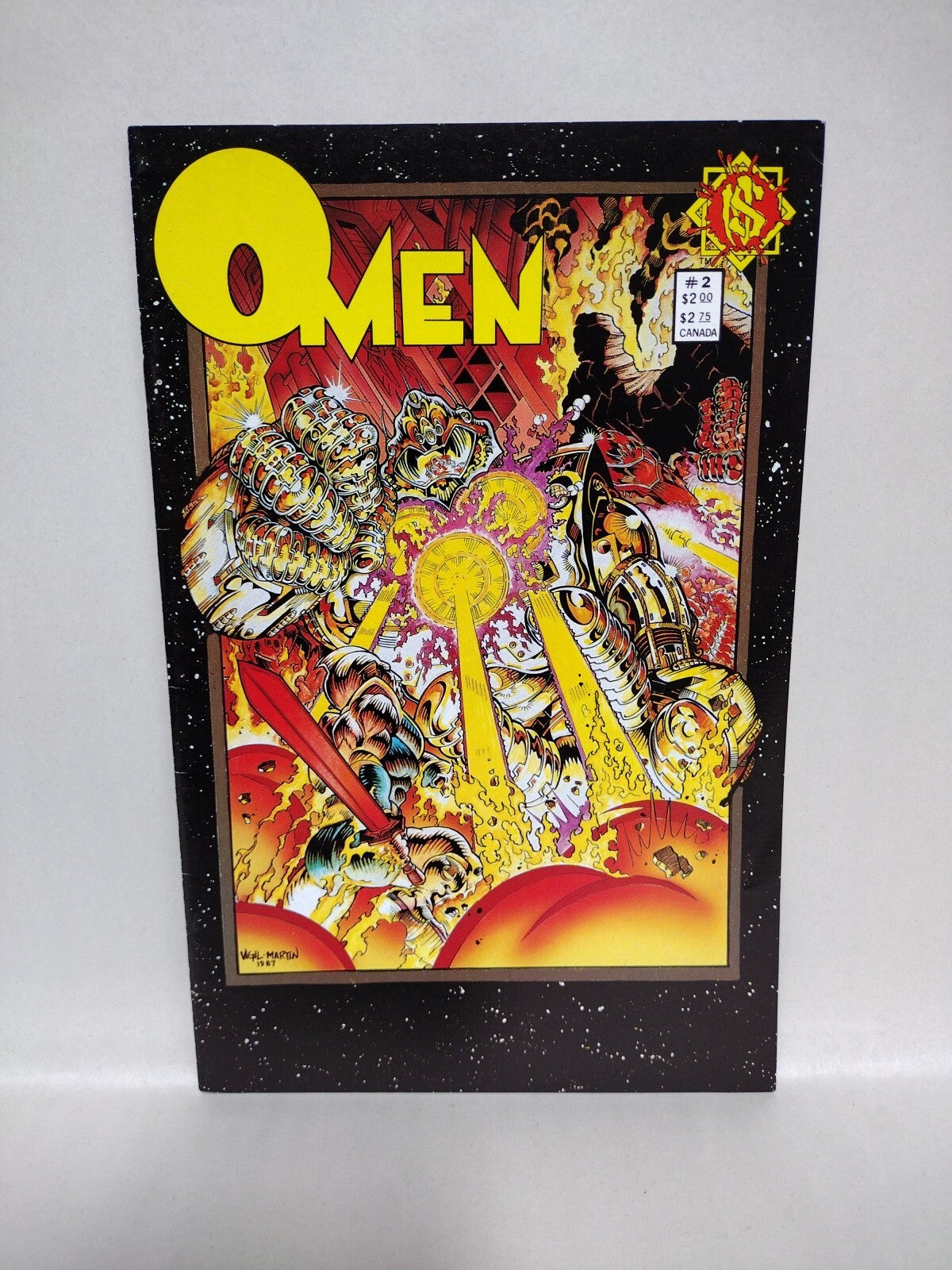Omen (1989) Complete Northstar Comic Set #1 2 3 Tim Vigil David Quinn Sci-Fi