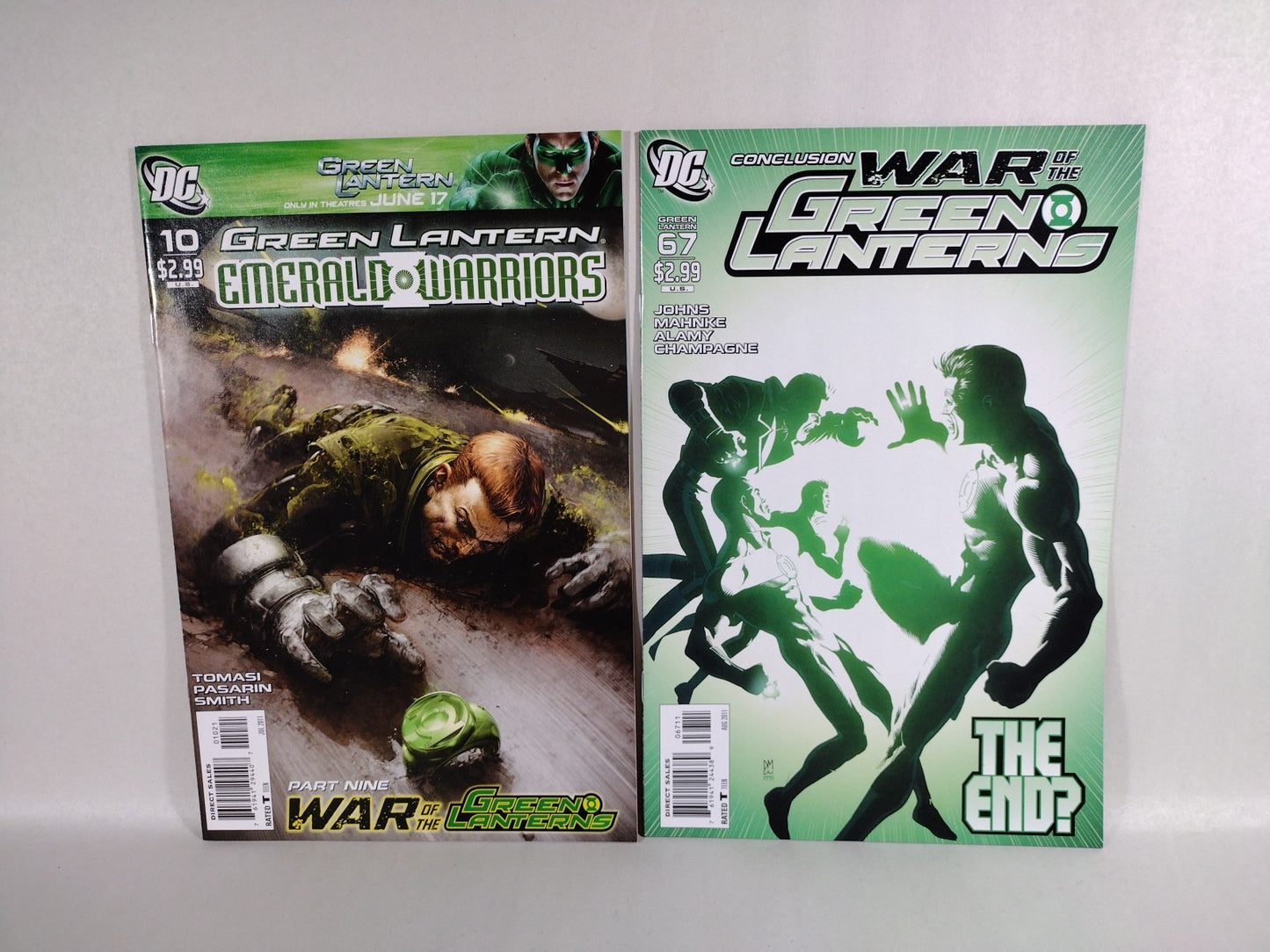 War Of The Green Lanterns (2011) Complete DC Comic Lot Set #1-10 Aftermath + VF+