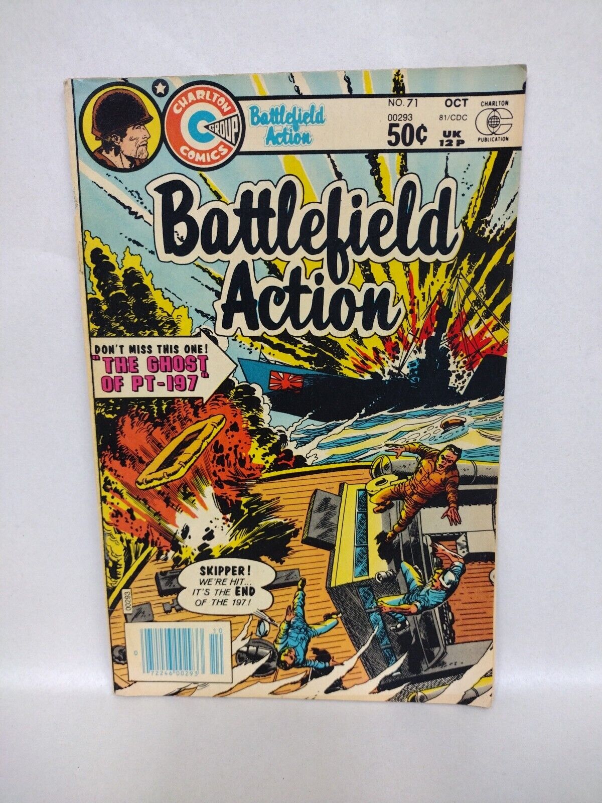 Battlefield Action (1971) Charlton Bronze Age War Comic Lot 66 67 68 69 71 73 78