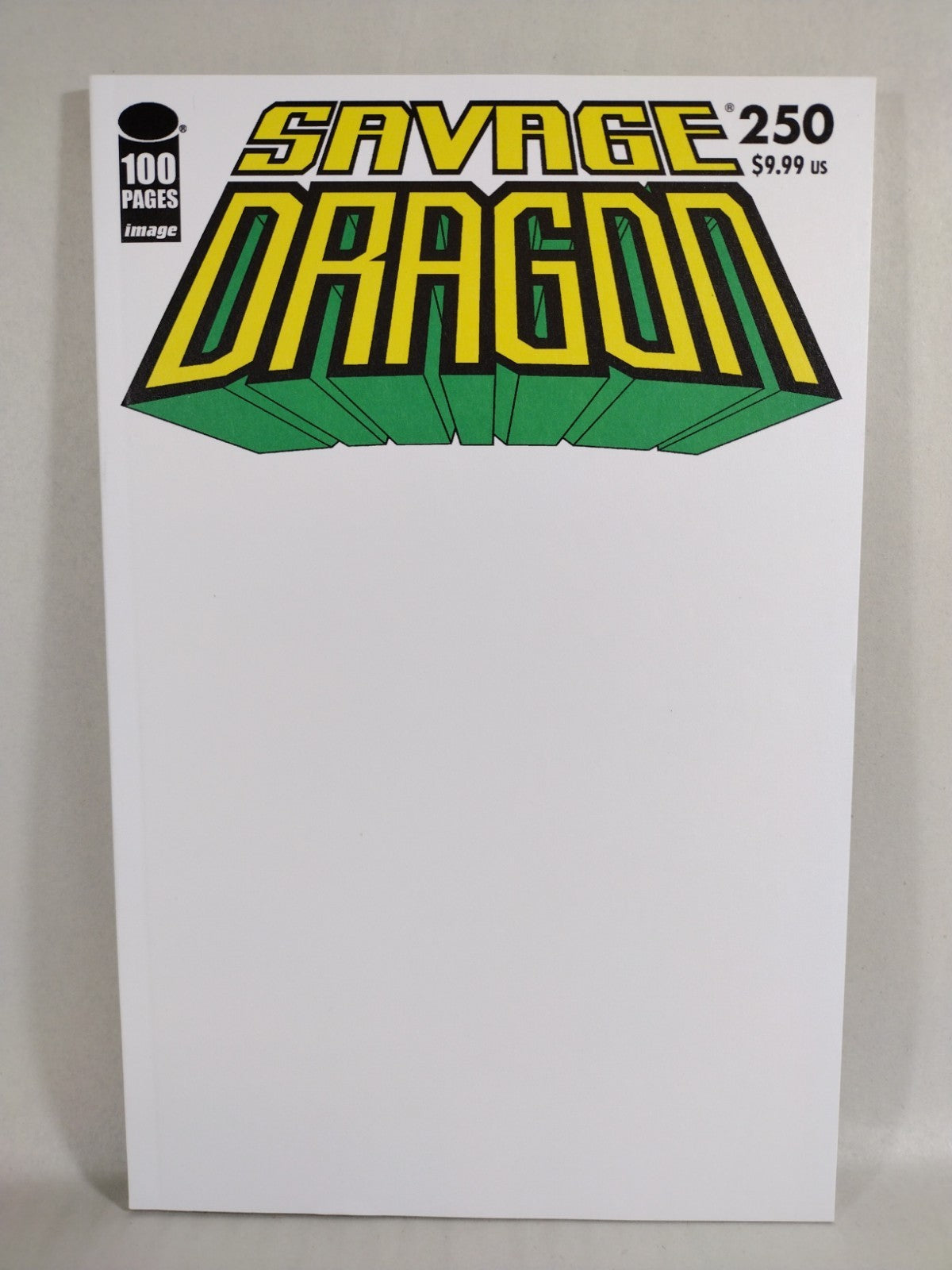 Savage Dragon #250 (2020) Image Comic Blank Sketch Variant Cover New VF-NM