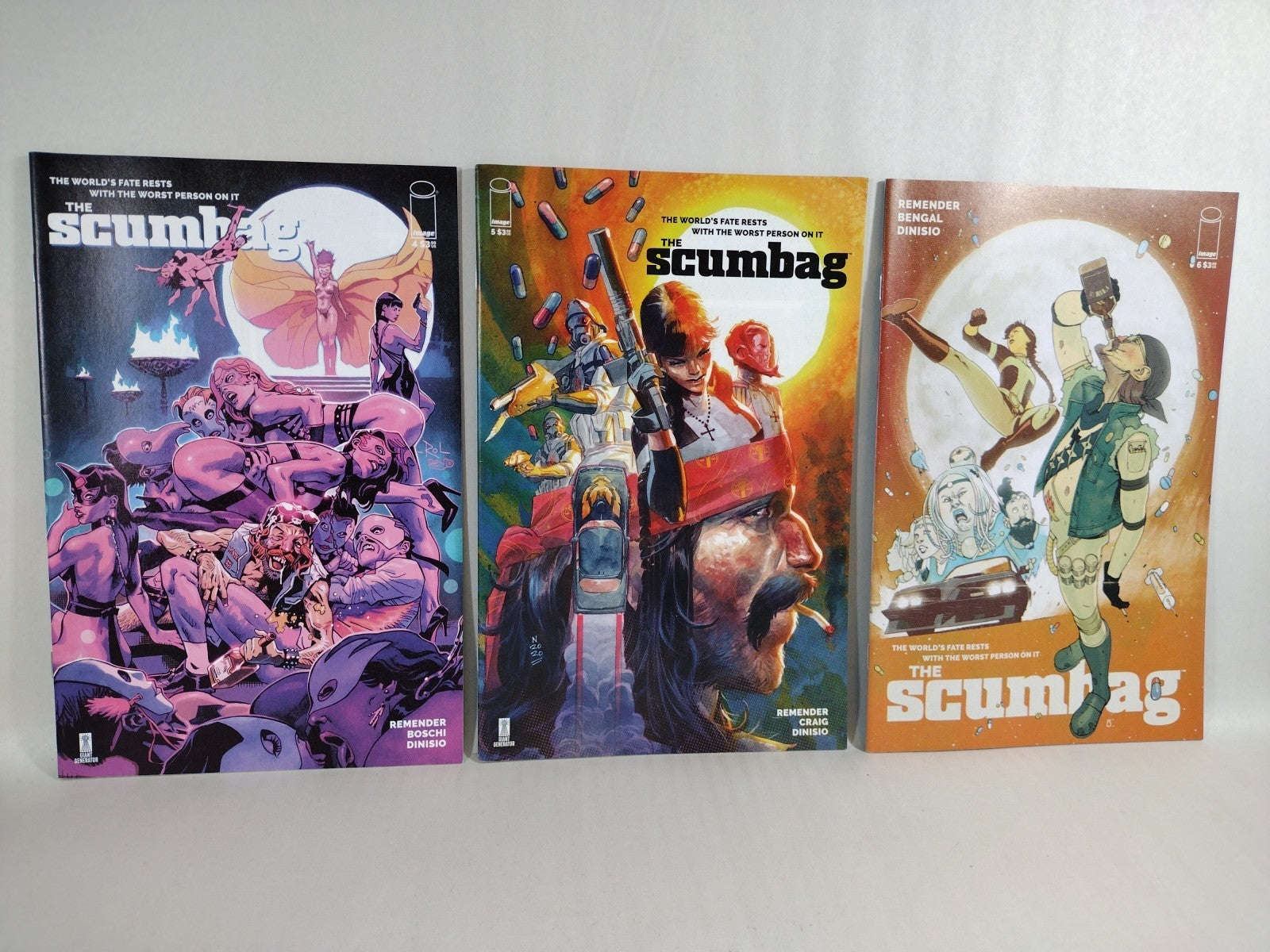 Scumbag 1-14 Complete Comic Lot Run Set Remender Image Collection