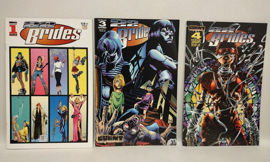 22 Brides (1996) Event Comic Lot Set #1 3 4 1st Painkiller Jane Jimmy Palmiotti