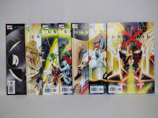 Universe X (2000) Marvel Comic Set #1 2 3 4 5 6 +4 #1 Alex Ross Cvr Art