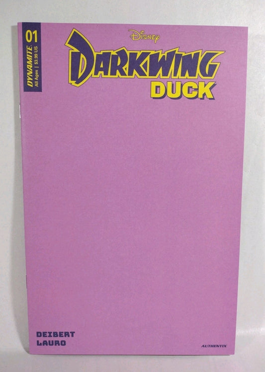 Darkwing Duck 1 (2023) Dynamite Comic Blank Sketch Cover Variant New NM