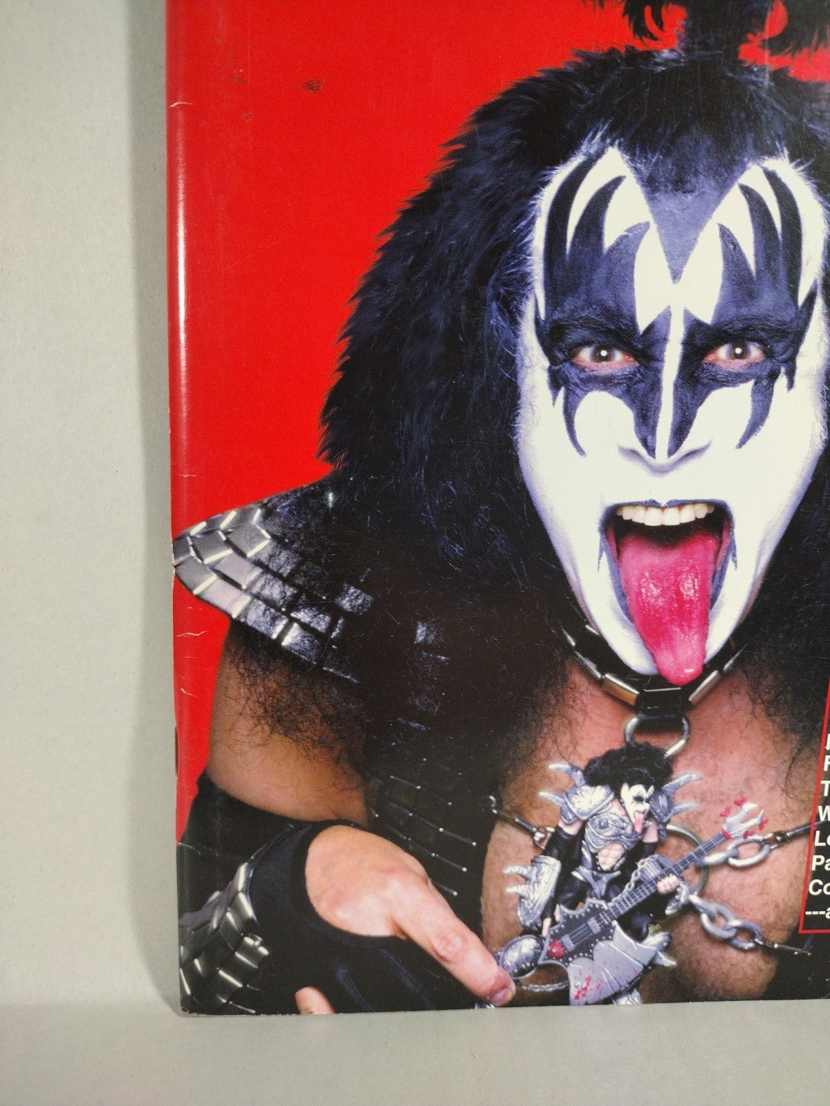 Go Figure Action Figure Magazine #1 (1997) Kiss Ed Set Gene Simmons Ace Frehley