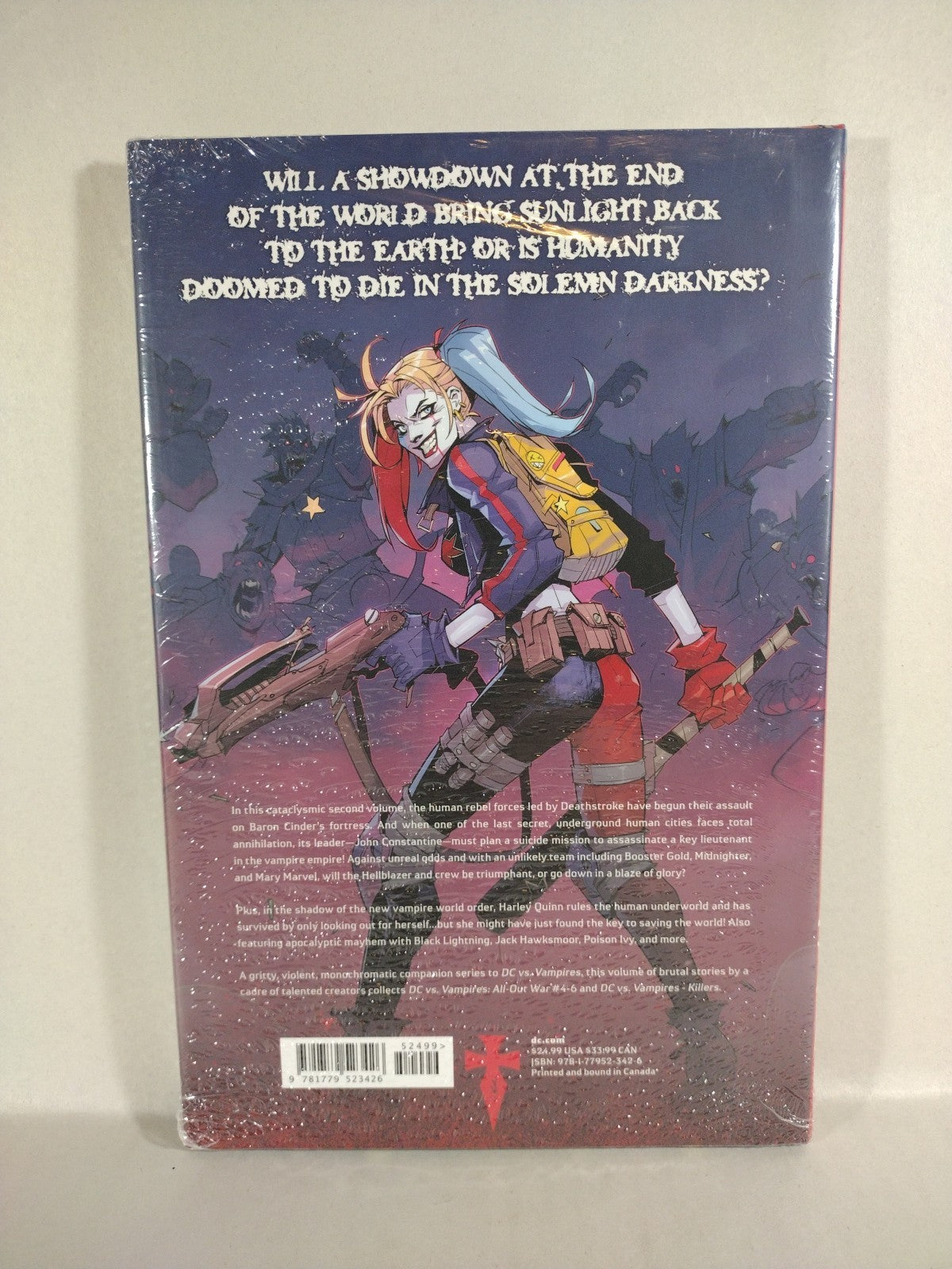 DC vs. Vampires: All-Out War Part 2 (2023) DC Comic Hardcover New Sealed 