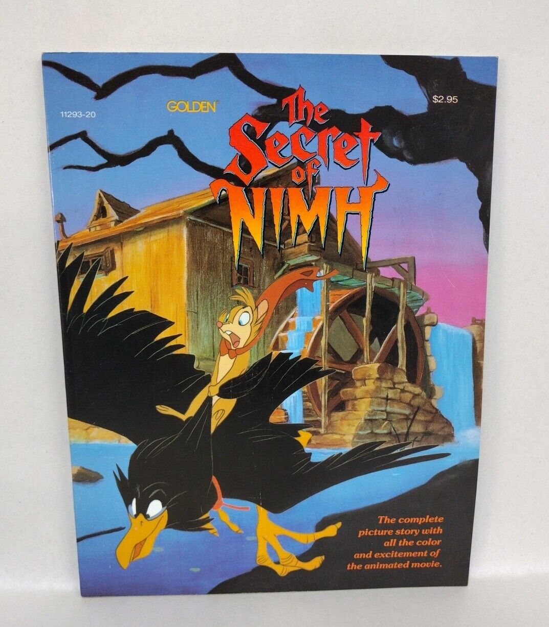 Secret Of Nimh (1982) Golden Press Comic Magazine Don Bluth Mrs Brisby VF