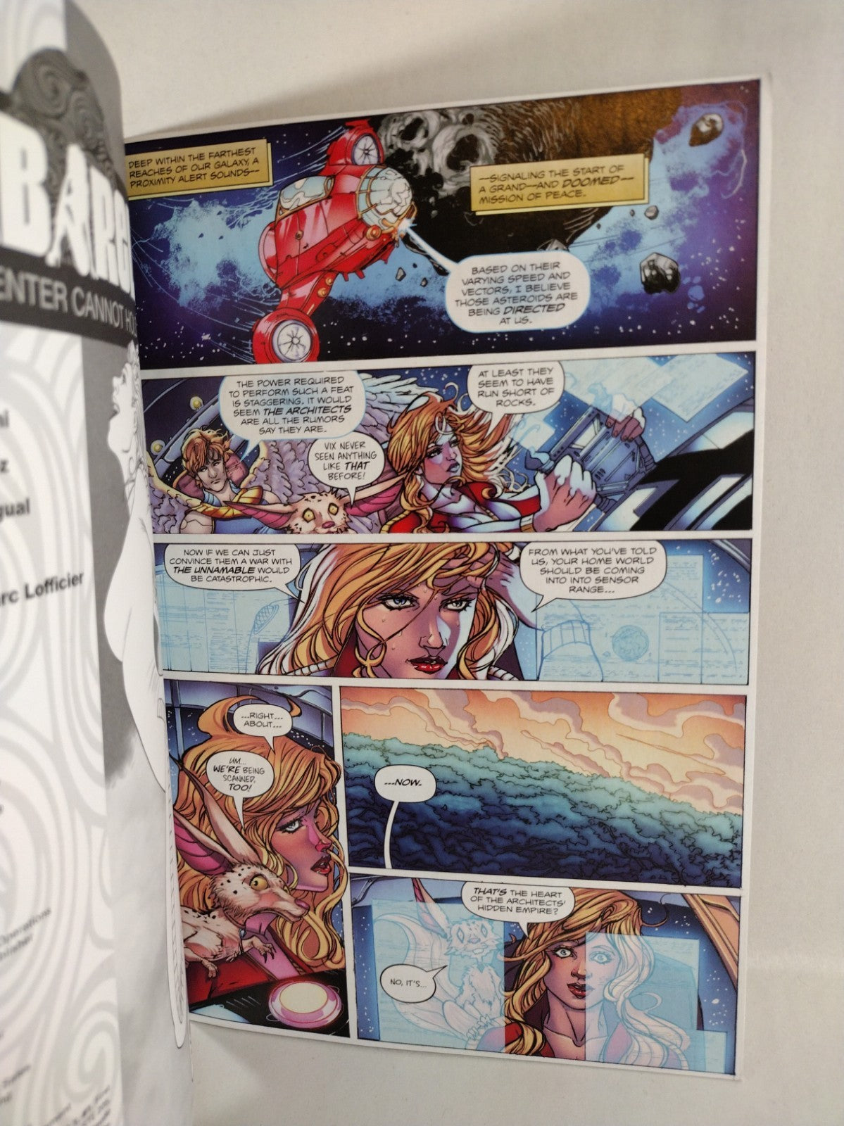 Barbarella TCCNH #1 (2023) Dynamite Comic Red Blank Sketch Variant Cover New NM