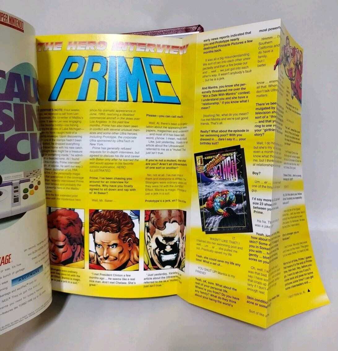 Prime Omnibus (1993) ARG Custom Bound Malibu Comics HC W DJ #1-26 Infinity Power