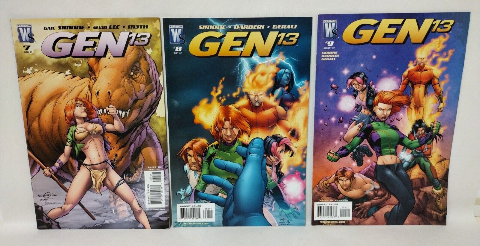 Gen 13 (2006) Wildstorm Comic Lot 1 2 3 4 5 6 7 8 9 Carny Folk #1 Gail Simone