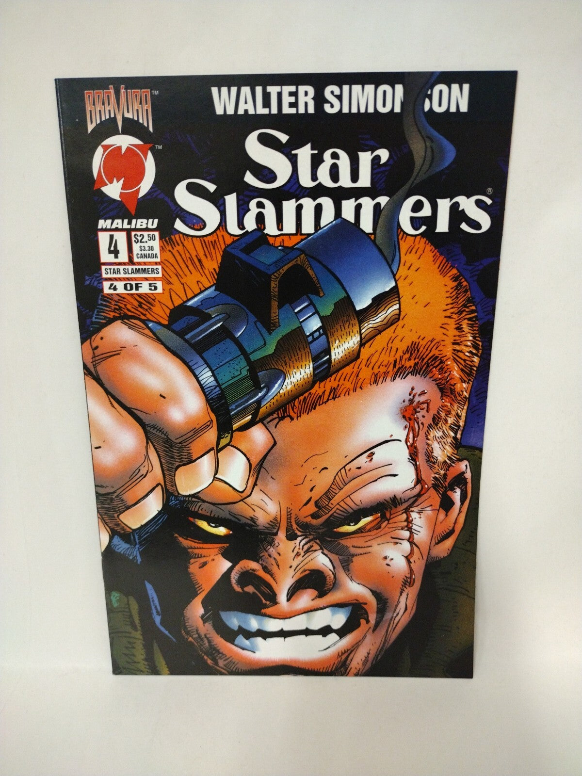 Walter Simonson Star Slammers (1994) Complete Malibu Bravura Comic Set 1 2 3 4