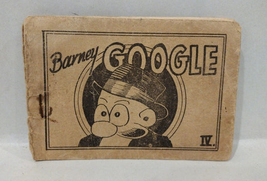 Barney Google #4 Original Vintage 8 Page Tijuana Bible 4.5 X 3 inches