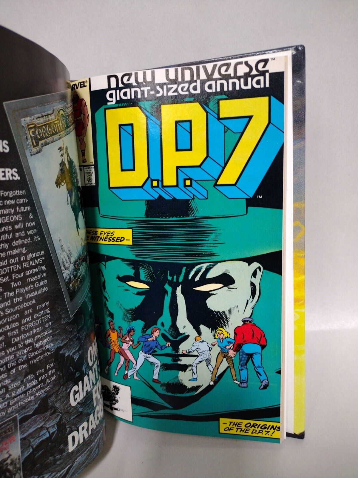 DP7 (1986) Custom Bound Marvel Comic HC Complete 2 BK Set #1-32 Annual Untold #1