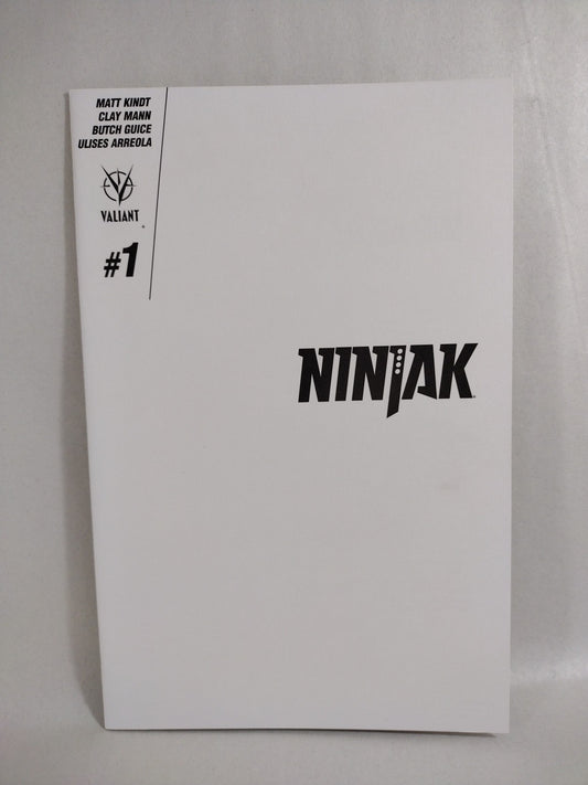 Ninjak #1 (2015) Valiant Blank Sketch Cover Variant Comic Matt Kindt New NM