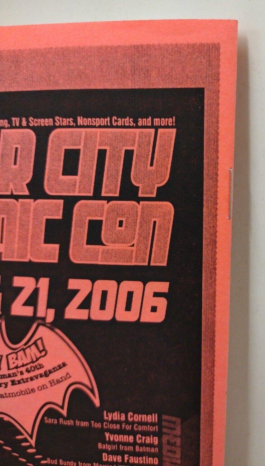 Motor City Comic Con 2005 Program 5x Signed Al Feldstein Locke Kaniuga Pulido +