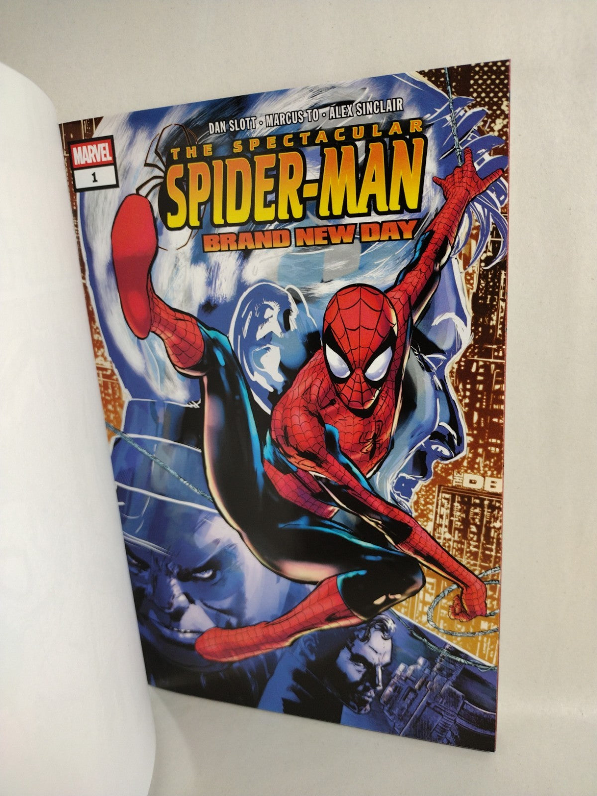 Spectacular Spider-Man Brand New Day 1 Marvel Sketch Cover W Original DCastr Art