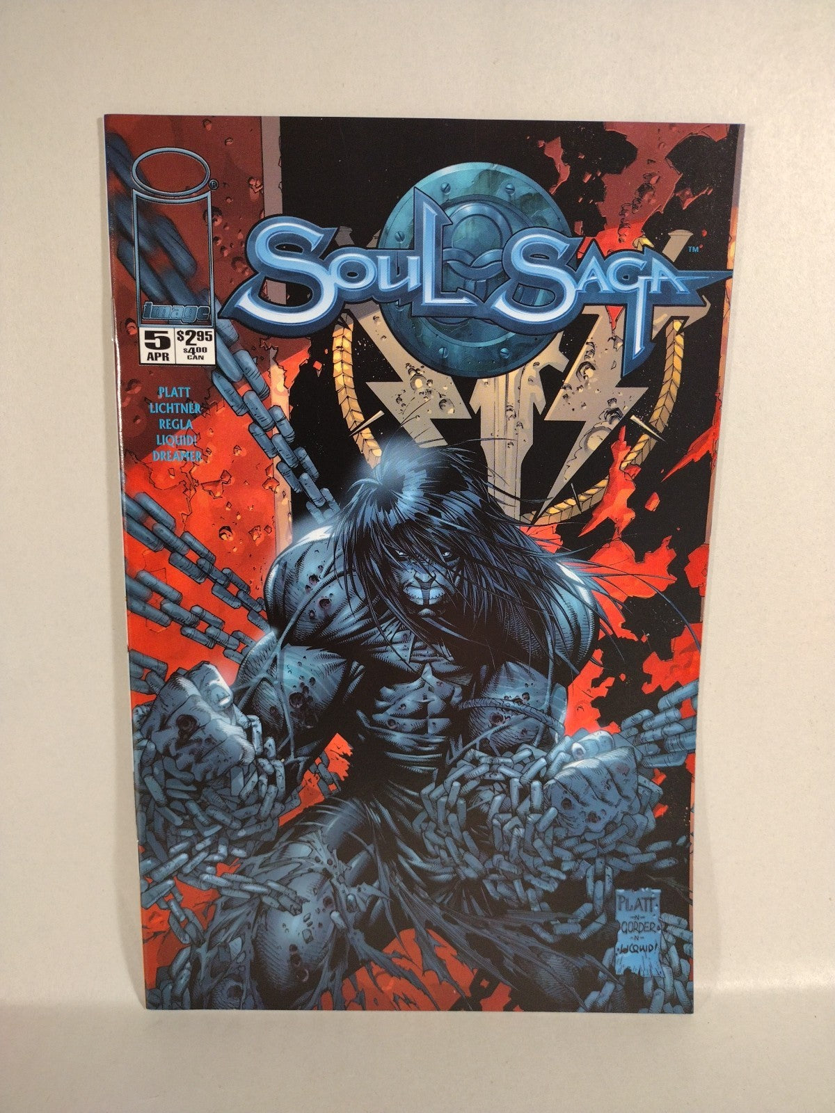 Soul Saga (2000) Complete Stephen Platt Top Cow Image Comic Set #1-5 VF-NM