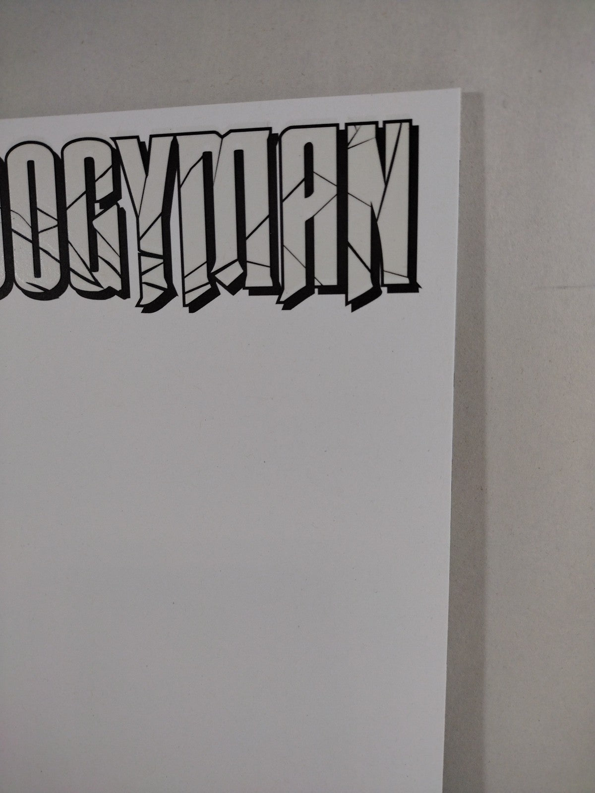 Boogyman #1 (2022) Ablaze Comic Blank Sketch Variant Glow In The Dark Cover NM