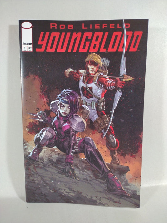 Rob Liefeld Youngblood #1 (2025) Image Comic Kael Ngu 1:25 Variant Cover H NM