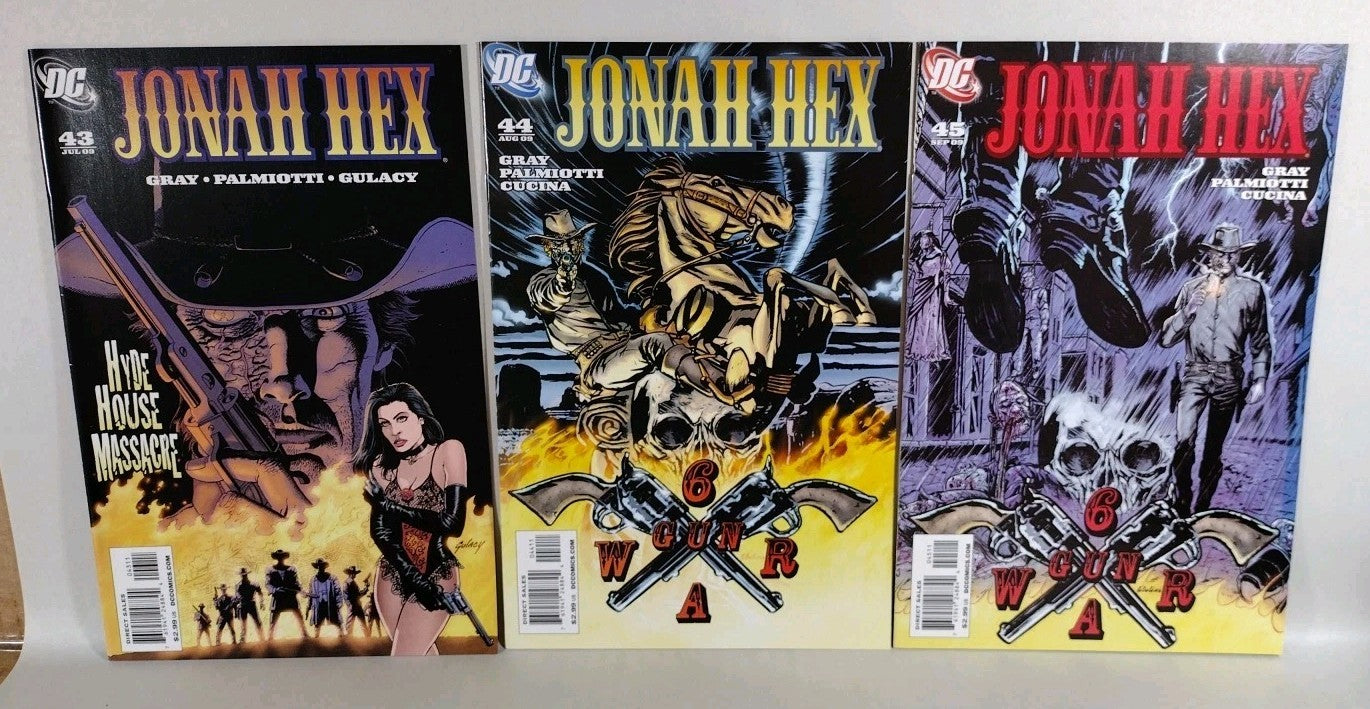 Jonah Hex (2010) DC Comic Lot 28-51 Grey Palmiotti Bernet Sook VF-NM