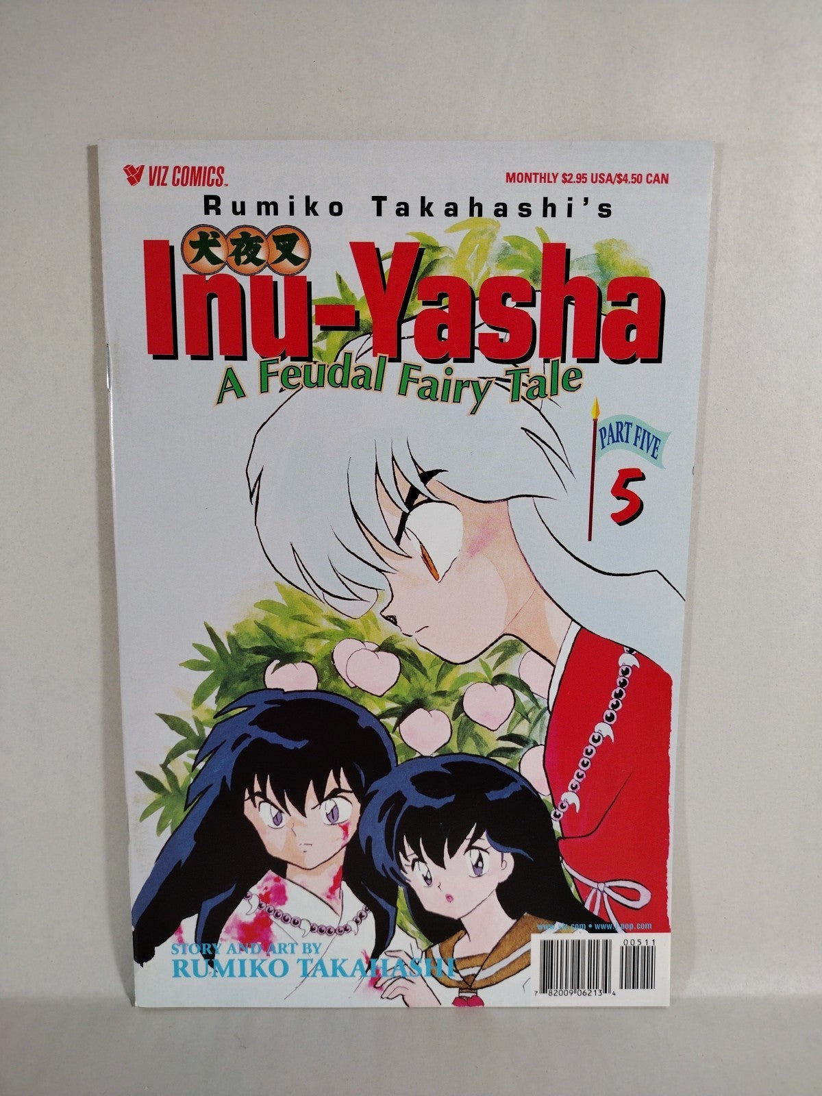 Inu-Yasha (1998) Part 5 Rumiko Takahashi Viz Comic Lot #4 5 6 7 8 9 10 11 VF-NM