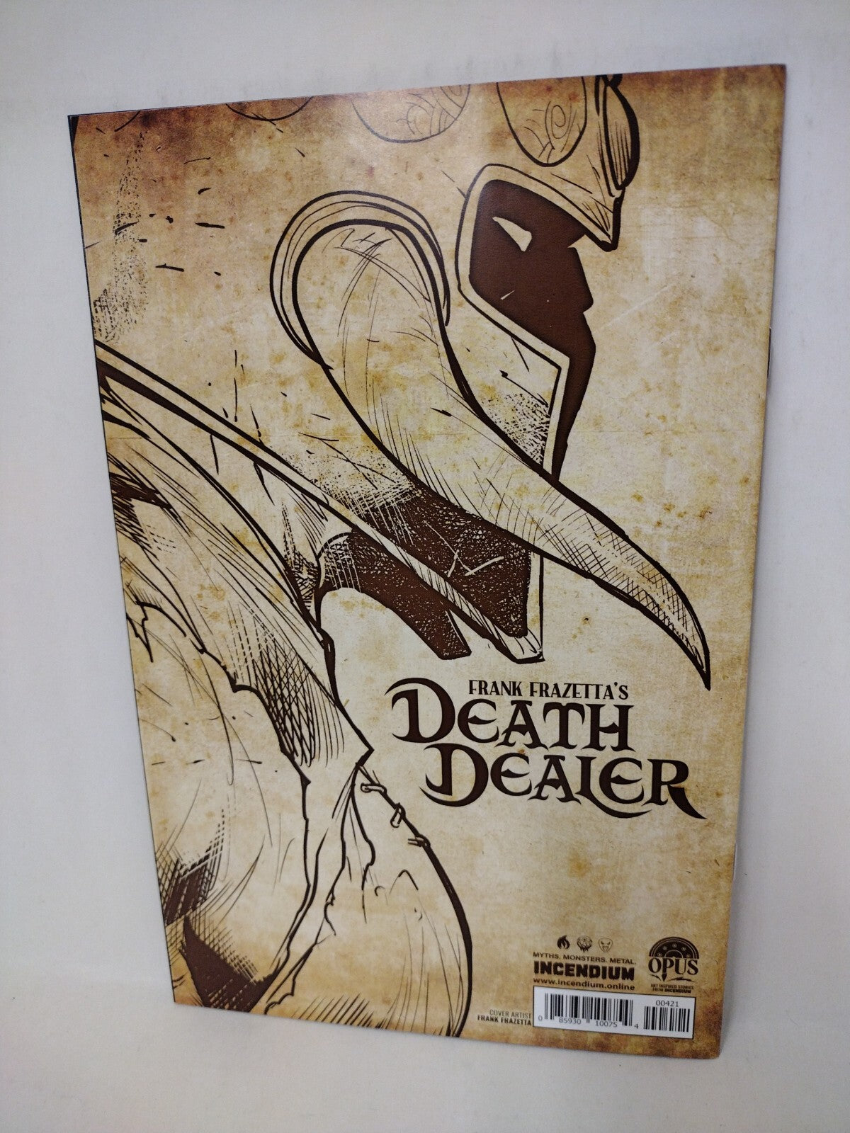 Frank Frazetta's Death Dealer #4 (2022) Opus Comic Cover B NM Iverson Martino