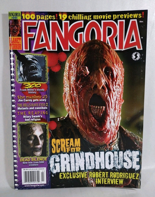 FANGORIA Magazine #261 (2006) Robert Rodriguez 300 Dead Silence Number 23 VF-NM
