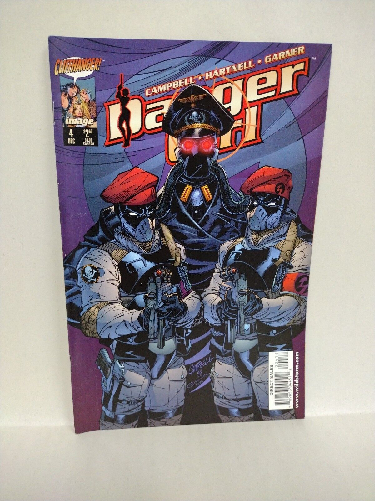 Danger Girl (1998) Image Cliffhanger Comic Lot #3 4 J Scott Campbell