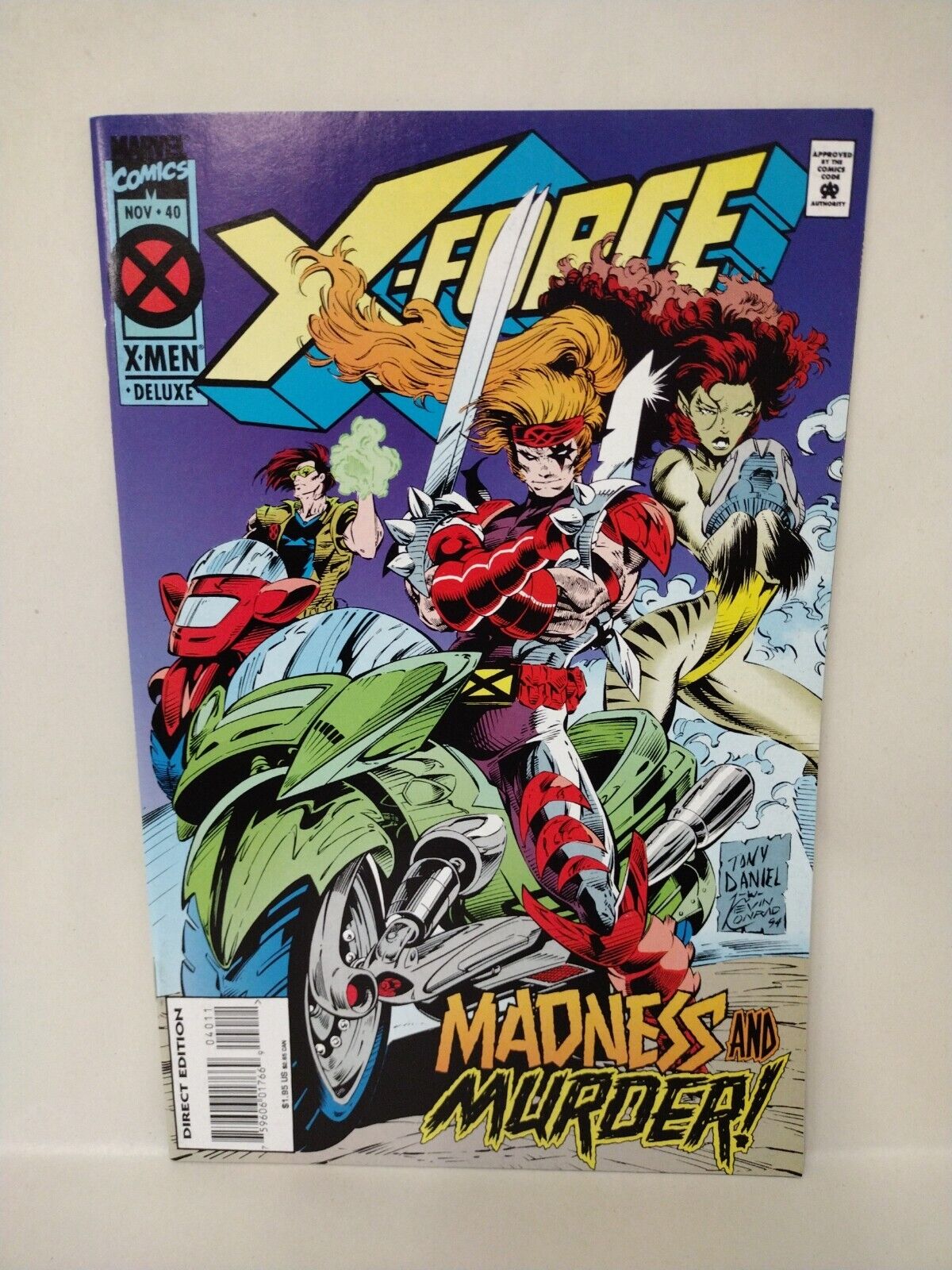 X-Force #40 41 42 (1994) Marvel Comic Set Lot of 3 Tony Daniel 