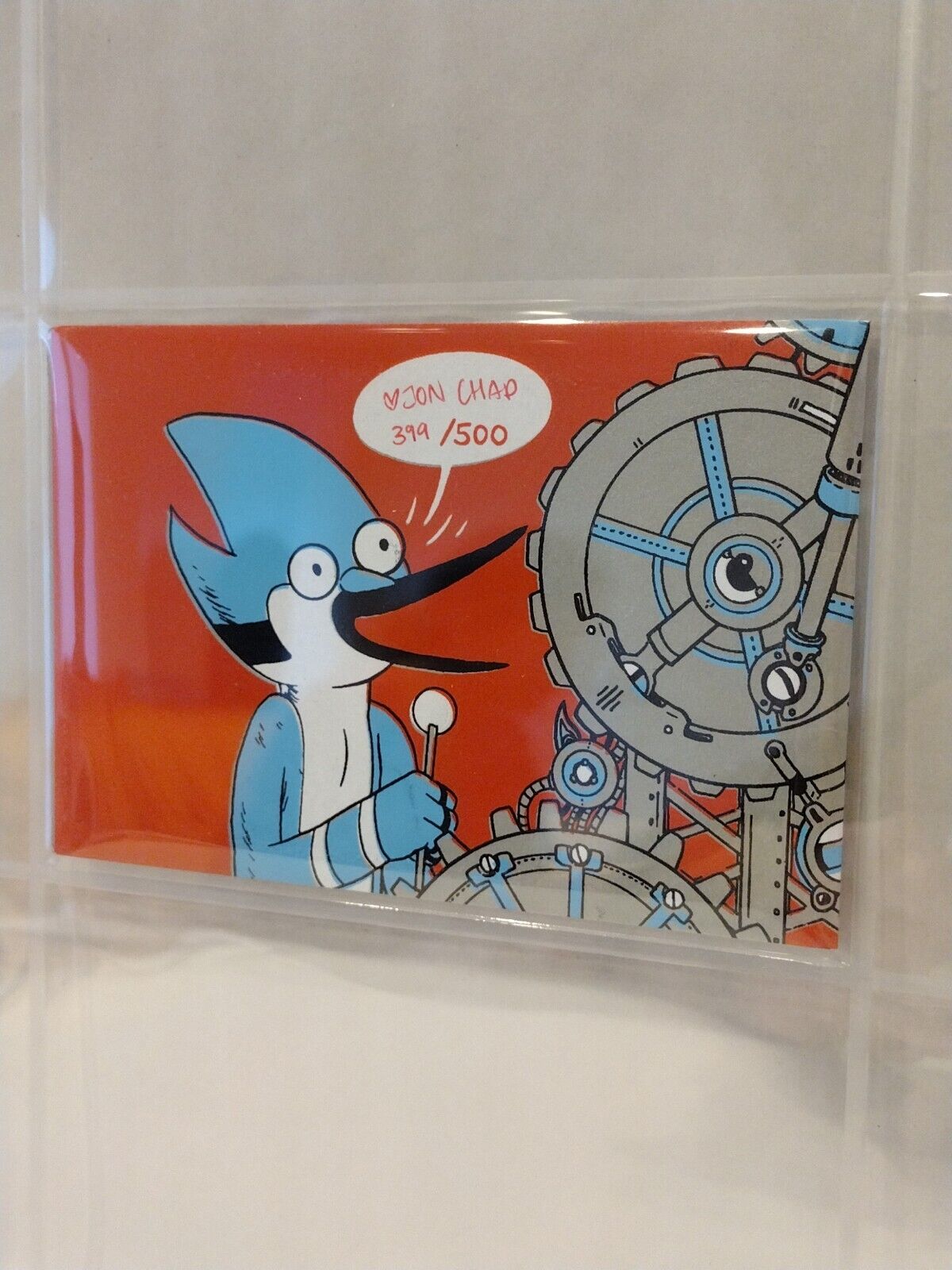 Regular Show The Machine (2013) Jon Chad Comic Ashcan Signed #'ed 399 CBCS 9.4