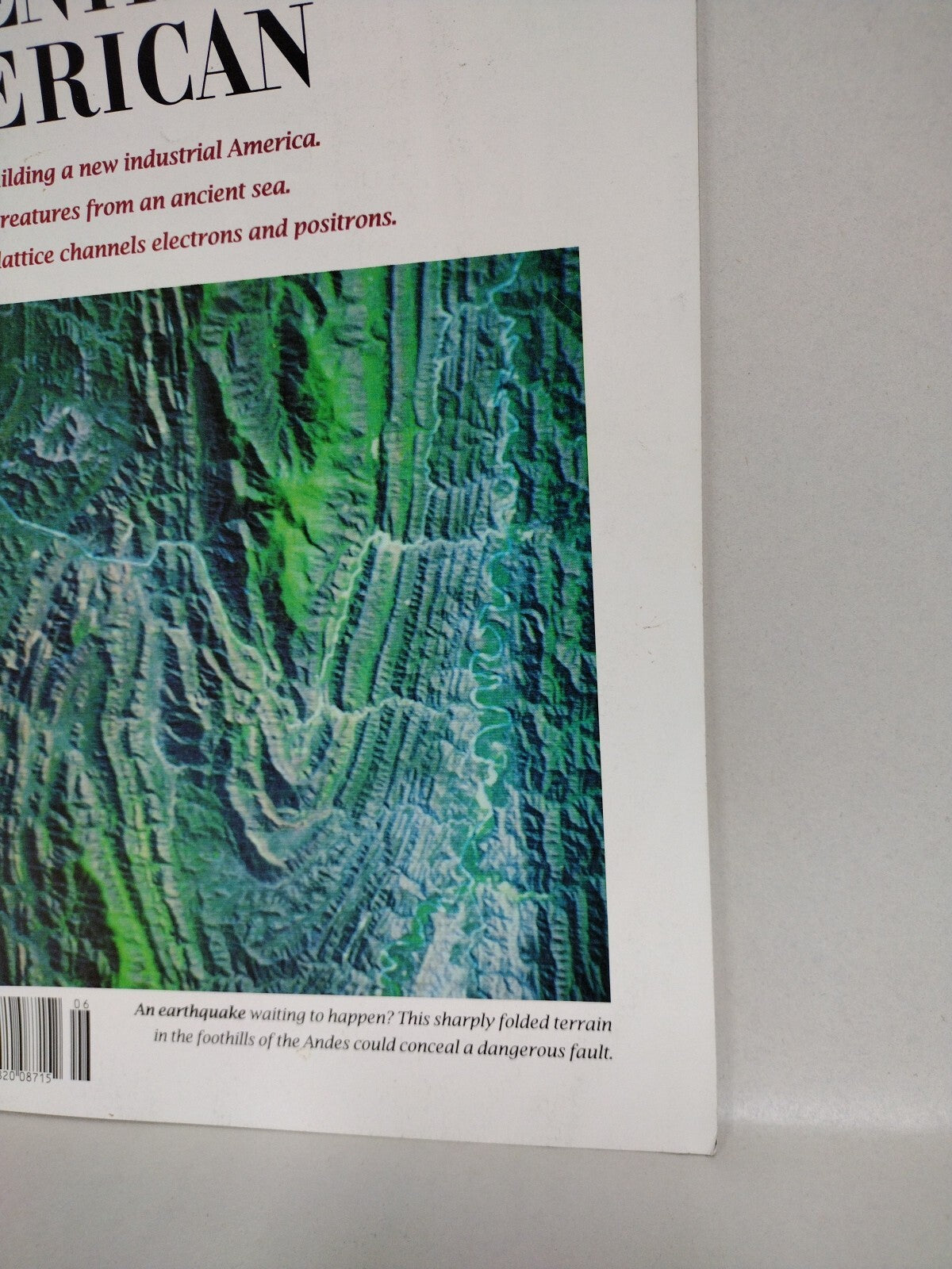 Scientific American #6 (Jun 1989) Found Fossils Crystal Lattice Channels VG