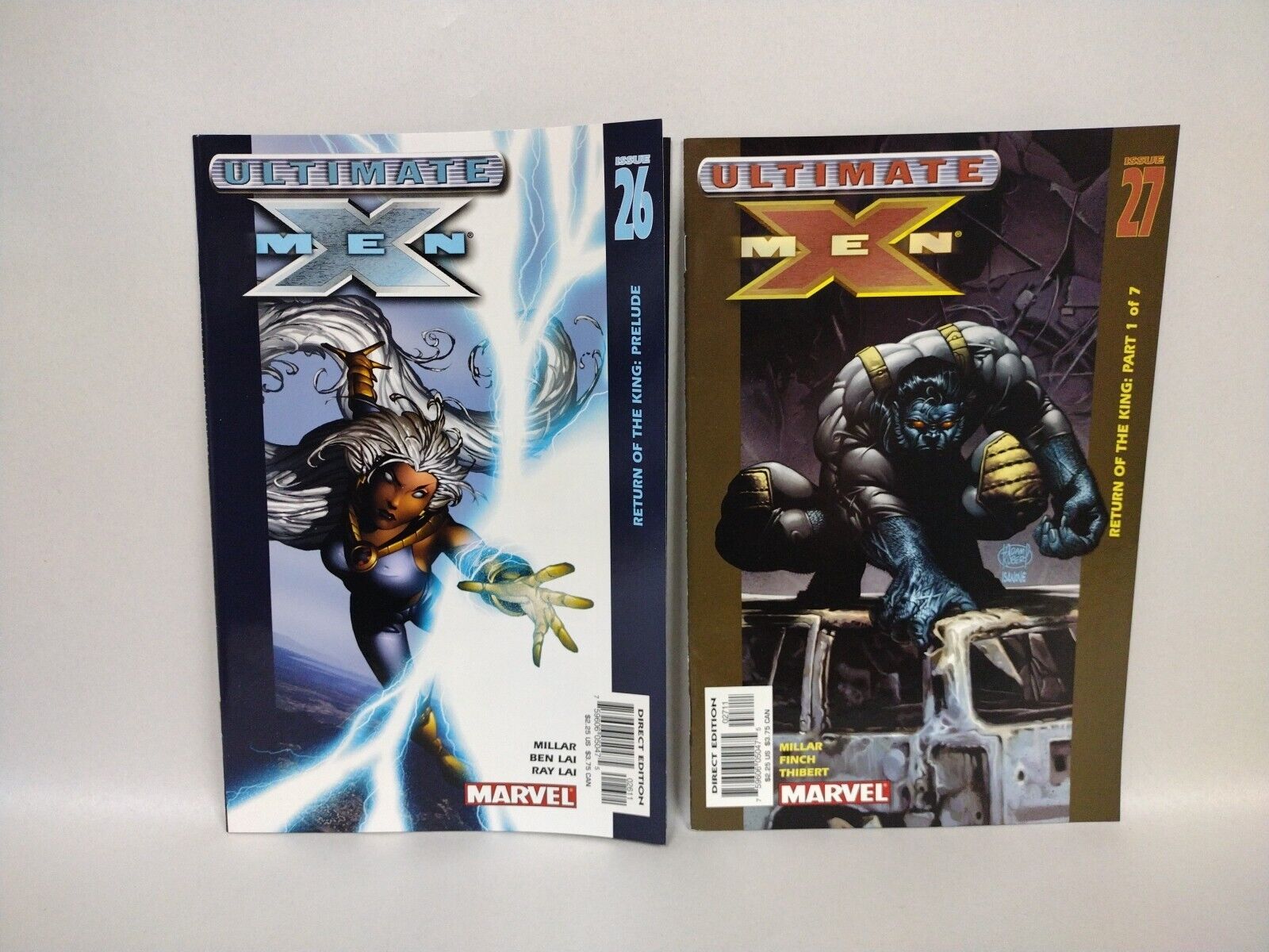 Ultimate X-Men (2003) Complete Return Of The King Marvel Comic Run #26-33 NM