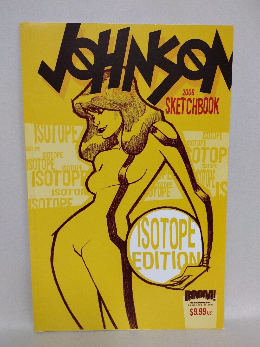 Dave Johnson 2006 Sketchbook Isotope Ed TPB Unread Boom Devilpig Studios New