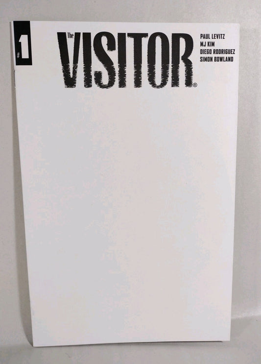 The Visitor #1 (2019) Valiant Blank Sketch Variant Cover Paul Levitz New NM