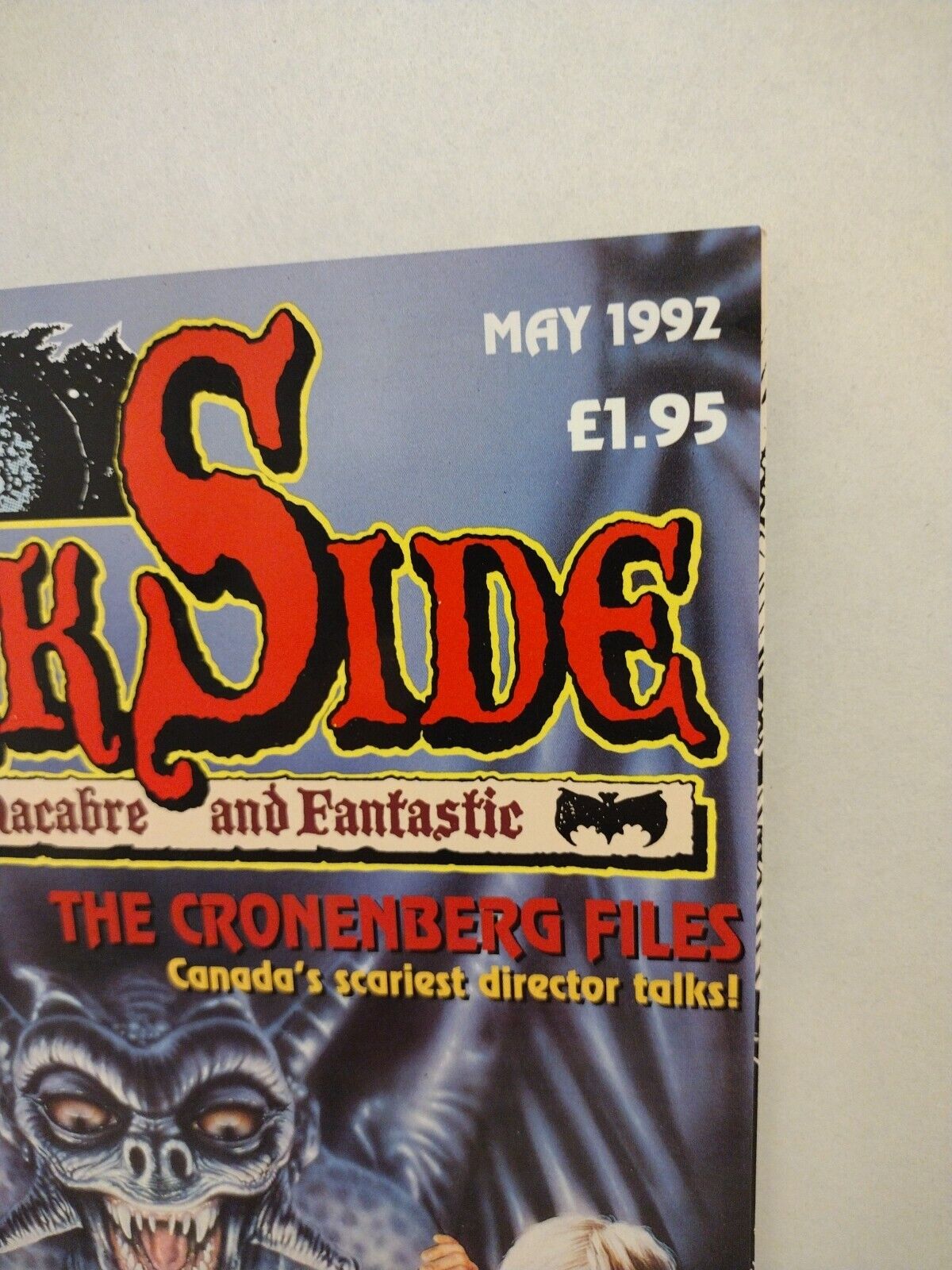 Dark Side Magazine #20 (1992) David Cronenberg Movie Index Naked Lunch Horror