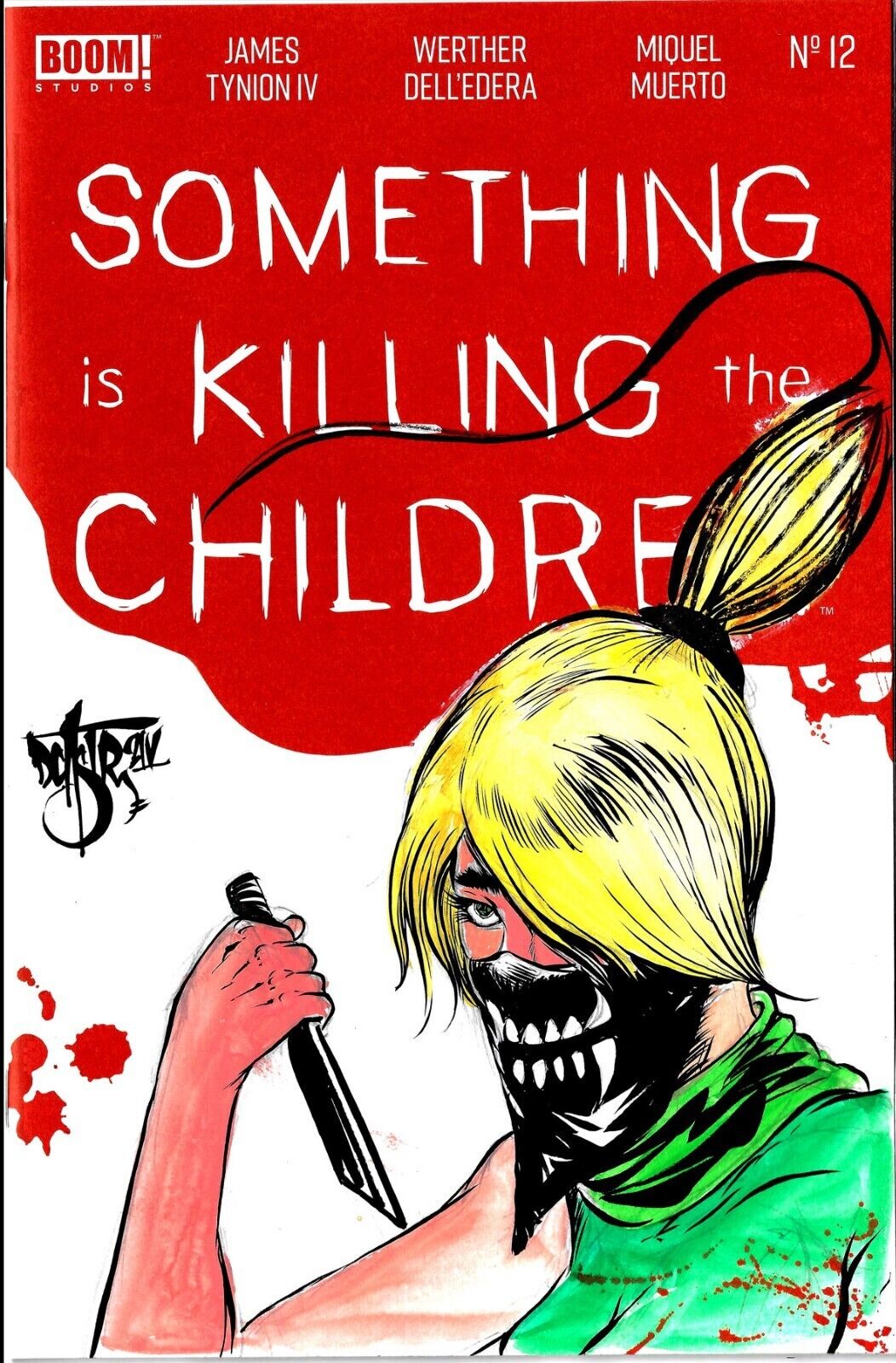 Something Is Killing The Children #12 Boom Sketch Variant W Original DCastr Art