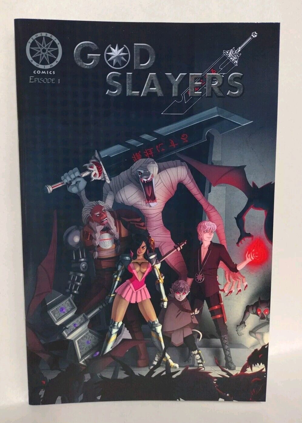 God Slayers (2022) Tenebris Anima Comic Set #1 2 Nathan Johns Mario Barraza NM