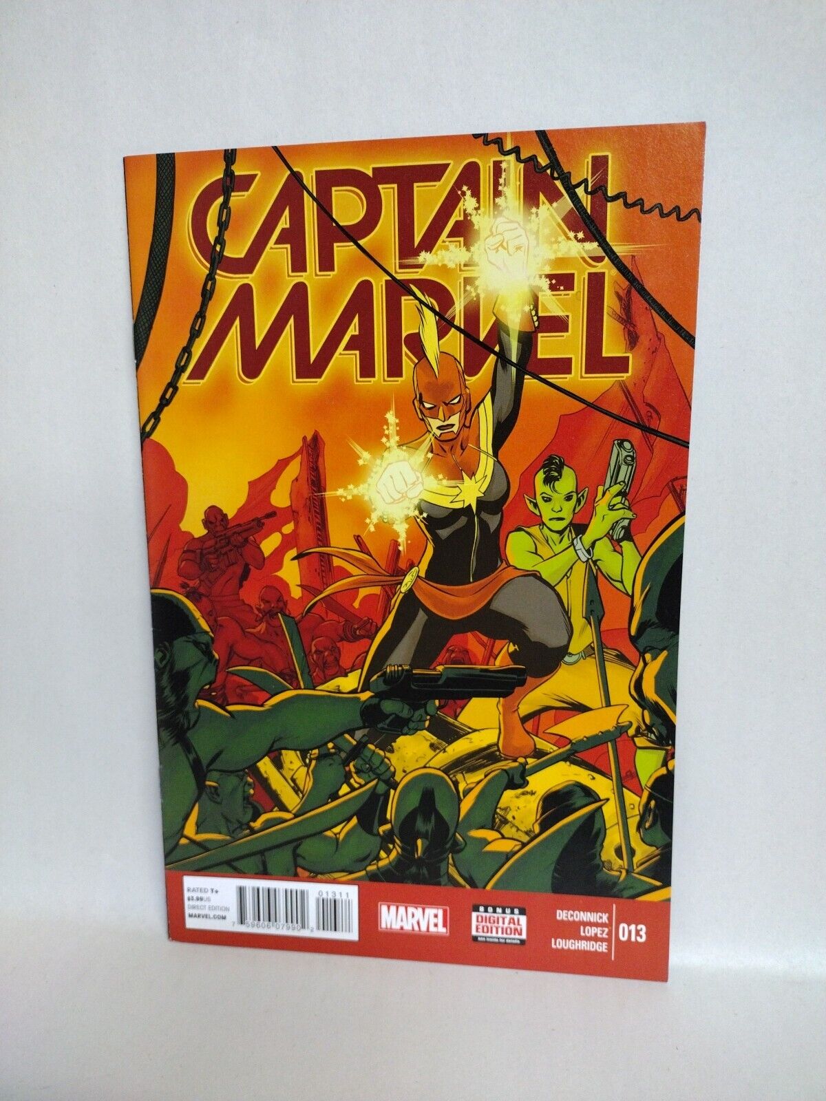 Captain Marvel (2015) Comic Lot Set #10 11 12 13 14 15 Deconick David Lopez NM